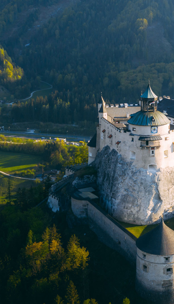 Kasteel Hohenwerfen Salzburg | © Salzburgerland Tourismus