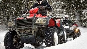 Mit Quads durch den Schnee - Offroad Park in Viehhofen | © Glemmy Offroad Park
