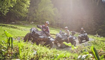 Quad tour door het Glemmy Offroadpark in Viehhofen | © Glemmy Offroadpark