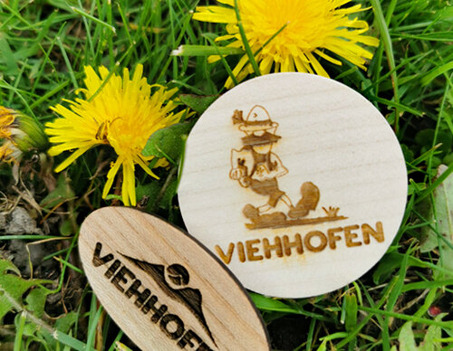 Beloning voor je successen | Viehhofen wandelpin | © viehhofen.at
