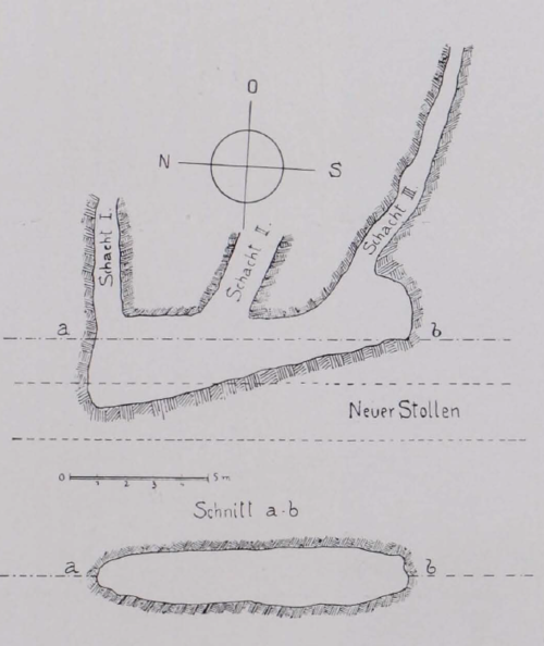 Hermastollen Schnitt  | © Buch Mitterpinzgau – Josef Lahnsteiner
