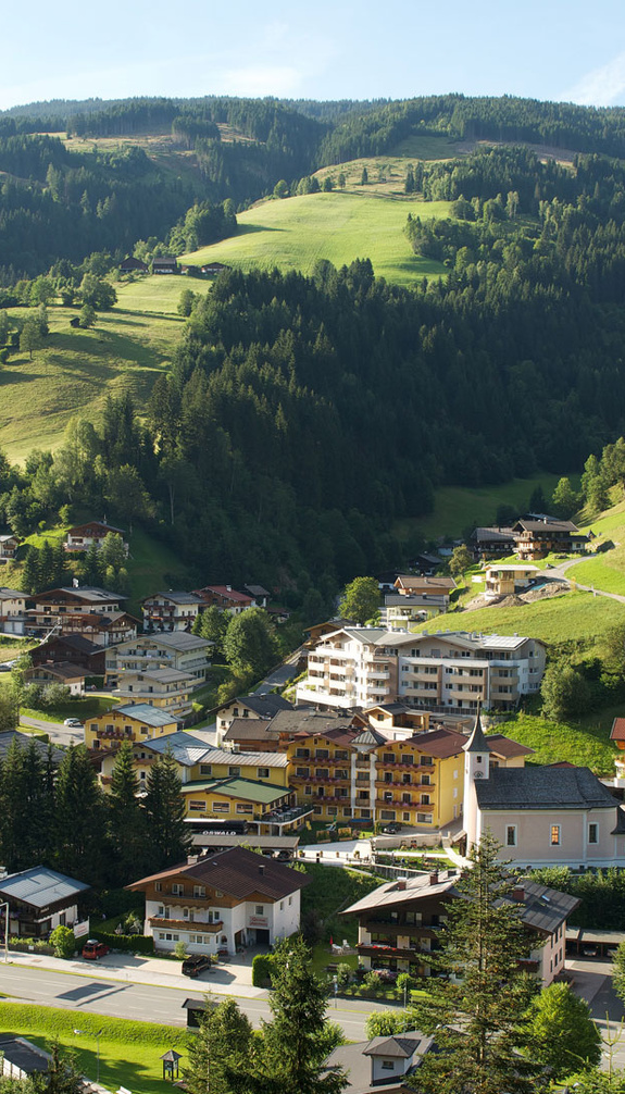 Viehhofen Ortschaft im Sommer | © viehhofen.at