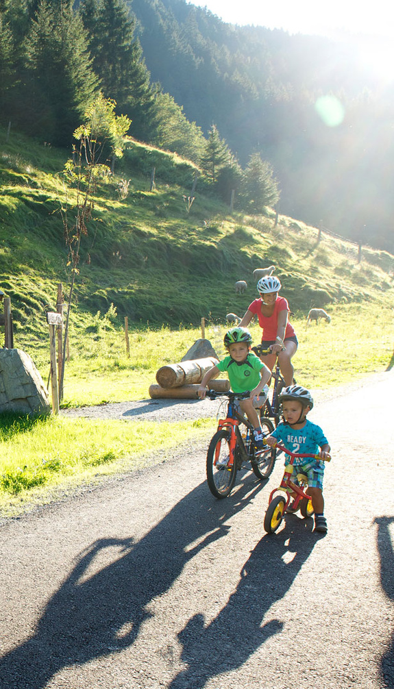 Fietsen in Viehhofen | vakantie met het gezin | © viehhofen.at