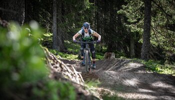 Droom-mountainbiketocht met professionele fiets gids
