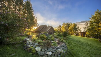Keltendorf hut | © Keltendorf Stoanabichl/ Franz Reifmueller