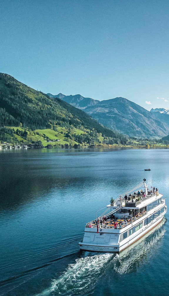 Panoramic boat trip on Lake Zell | © Schmittenhöhebahn AG