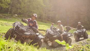 Op de quad door het Glemmy Offroadpark in Viehhofen | © Glemmy Offroadpark