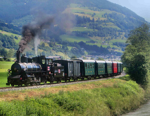 Stoomtrein van Zell am See naar Krimml | © Pinzgauer Lokalbahn
