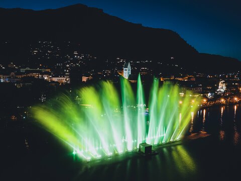Lichtershow auf dem Zeller See | ©  © EXPA FEI