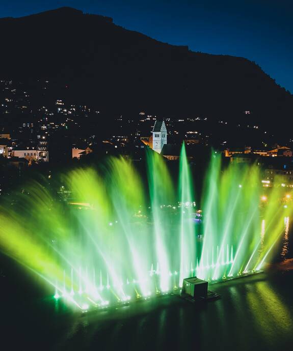 Lichtershow auf dem Zeller See | ©  © EXPA FEI