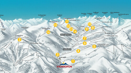 SKier meets non-skier overview map