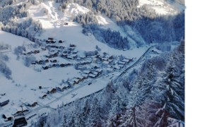 View of Viehhofen in winter, zellamseeXpress | © viehhofen.at, Michaela Groder